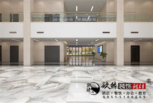 西吉宁东电厂生产办公楼设计方案鉴赏|西吉办公楼设计装修公司推荐