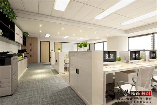 西吉广琛照明办公设计方案鉴赏|追求简洁宁静的办公空间