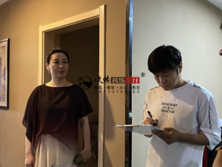 西吉装修公司|西吉钧柠酒店改造设计装修现场勘察