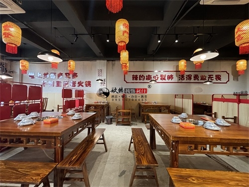 西吉火锅店装修设计项目|镹臻设计