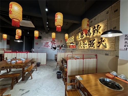 西吉火锅店装修设计项目|镹臻设计