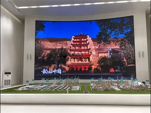 西吉办公楼展厅装修设计项目|镹臻设计