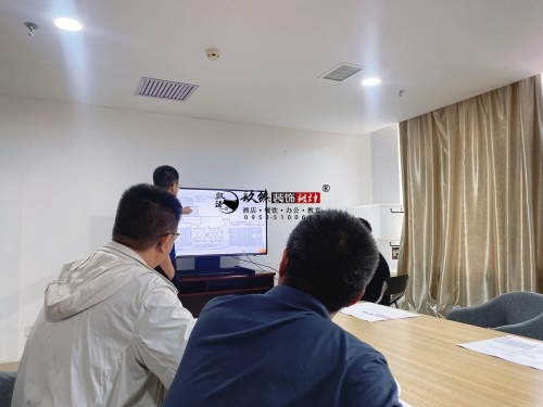 西吉办公楼改造装修设计项目|镹臻设计