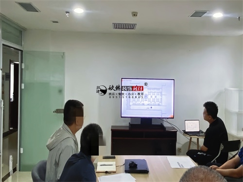 西吉办公楼改造装修设计项目|镹臻设计