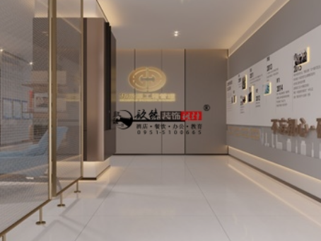 西吉装修公司推荐|西吉华辰源旧域重构年轻化办公室设计装修新境