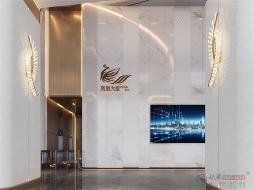 西吉办公楼公区装修设计项目|镹臻设计